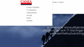 What Canea.se website looked like in 2018 (5 years ago)