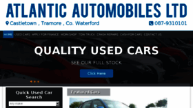 What Carbargains.ie website looked like in 2018 (5 years ago)