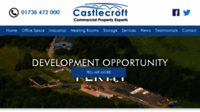 What Castlecroft.com website looked like in 2018 (6 years ago)