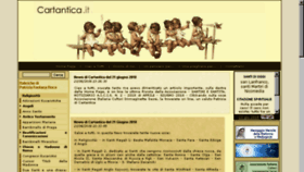 What Cartantica.it website looked like in 2018 (5 years ago)