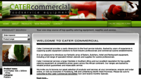 What Catercommercial.co.za website looked like in 2018 (5 years ago)