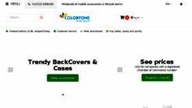 What Colorfone.nl website looked like in 2018 (7 years ago)