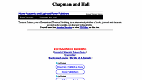 What Chapmanhall.com website looked like in 2018 (5 years ago)