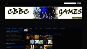 What Cbbcgames.net website looked like in 2018 (5 years ago)
