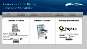 What Cbrvalpo.cl website looked like in 2018 (5 years ago)
