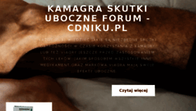 What Cdniku.pl website looked like in 2018 (5 years ago)