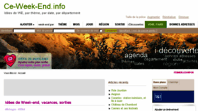What Ce-week-end.info website looked like in 2018 (5 years ago)