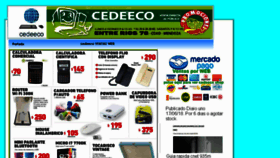 What Cedeeco.com.ar website looked like in 2018 (5 years ago)