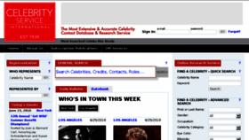 What Celebrityservice.com website looked like in 2018 (5 years ago)
