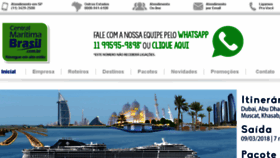 What Centralmaritimabrasil.com.br website looked like in 2018 (5 years ago)