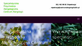 What Centrumalergologii.lublin.pl website looked like in 2018 (5 years ago)