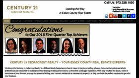 What Century21cedarcrest.com website looked like in 2018 (5 years ago)