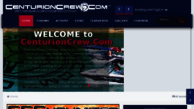 What Centurioncrew.com website looked like in 2018 (5 years ago)