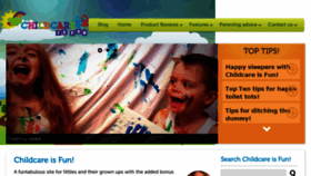 What Childcareisfun.co.uk website looked like in 2018 (5 years ago)