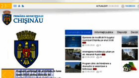What Chisinau.md website looked like in 2018 (7 years ago)