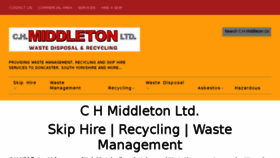 What Chmiddletonltd.co.uk website looked like in 2018 (5 years ago)