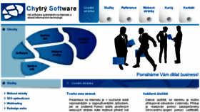 What Chytrysoftware.cz website looked like in 2018 (5 years ago)