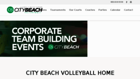 What Citybeach.com website looked like in 2018 (5 years ago)