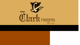 What Clarkhotels.com website looked like in 2018 (5 years ago)