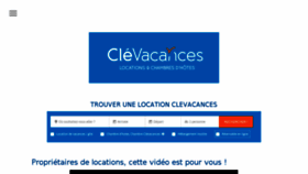 What Clevacances-65.com website looked like in 2018 (5 years ago)