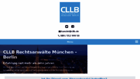 What Cllb.de website looked like in 2018 (5 years ago)