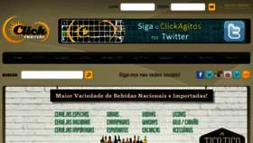 What Clickagitos.com.br website looked like in 2018 (5 years ago)