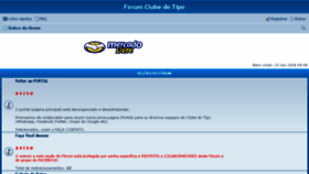 What Clubedotipo.com.br website looked like in 2018 (5 years ago)