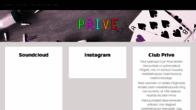 What Clubprive.ee website looked like in 2018 (5 years ago)
