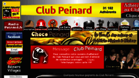 What Clubpeinard.com website looked like in 2018 (5 years ago)