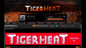What Clubtigerheat.com website looked like in 2018 (5 years ago)