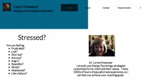 What Coachminewiser.com website looked like in 2018 (7 years ago)