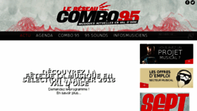 What Combo95.org website looked like in 2018 (5 years ago)