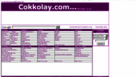 What Cokkolay.com website looked like in 2018 (5 years ago)