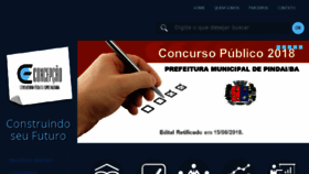 What Concepcaoconcursos.com.br website looked like in 2018 (5 years ago)