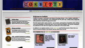 What Corbitts.com website looked like in 2018 (5 years ago)