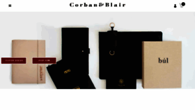 What Corbanblair.com.au website looked like in 2018 (5 years ago)