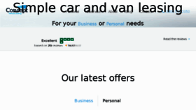 What Conceptvehicleleasing.co.uk website looked like in 2018 (5 years ago)