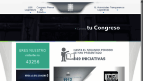 What Congresoags.gob.mx website looked like in 2018 (5 years ago)