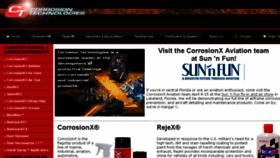 What Corrosionx.com website looked like in 2018 (5 years ago)