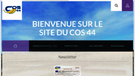 What Cos44.fr website looked like in 2018 (5 years ago)