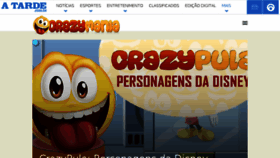 What Crazymania.com.br website looked like in 2018 (5 years ago)