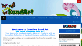 What Creativesandart.co.za website looked like in 2018 (5 years ago)