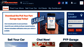 What Crazyraysautoparts.com website looked like in 2018 (5 years ago)