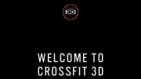 What Crossfit3d.com website looked like in 2018 (5 years ago)