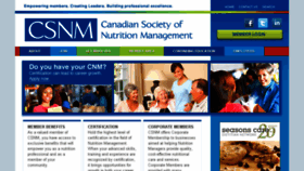 What Csnm.ca website looked like in 2018 (5 years ago)