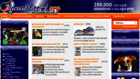 What Cucciolissimi.net website looked like in 2018 (7 years ago)