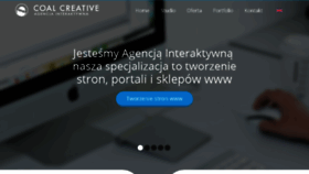 What Cweb.pl website looked like in 2018 (5 years ago)