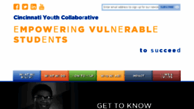 What Cycyouth.org website looked like in 2018 (5 years ago)