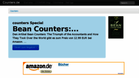 What Counters.de website looked like in 2018 (5 years ago)