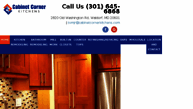 What Cabinetcornerkitchens.com website looked like in 2018 (5 years ago)